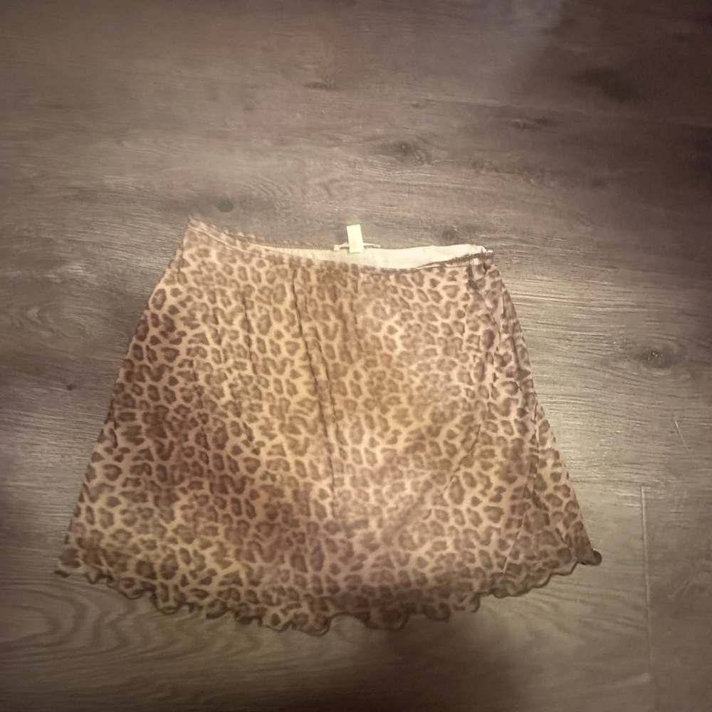 Cheetah print women’s skirt